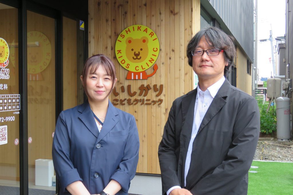 代表理事の運上佳江さん、共同代表の運上昌洋さん